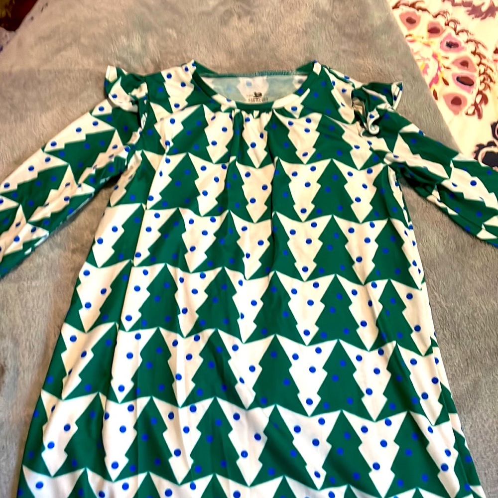 Crewcuts holiday nightgown size 8